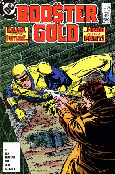 Booster Gold #18 Direct ed. - back issue - $4.00