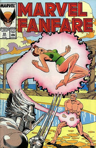 Marvel Fanfare #33 - back issue - $4.00