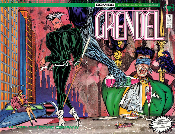 Grendel #10 Direct ed. - back issue - $3.00