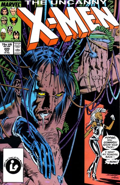 The Uncanny X-Men 1981 #220 Direct ed. - back issue - $4.00