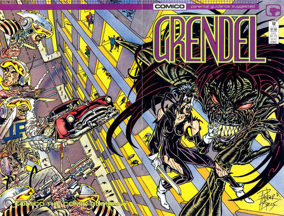 Grendel #12 Direct ed. - back issue - $3.00