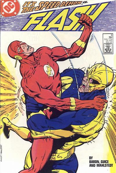 Flash 1987 #6 Direct ed. - back issue - $5.00