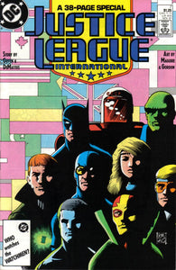 Justice League International #7 Direct ed. - back issue - $5.00