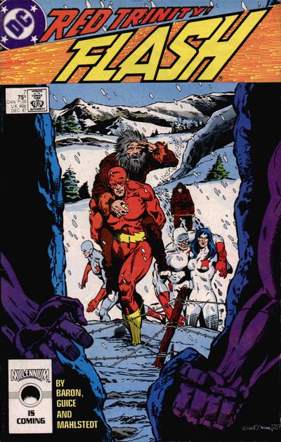 Flash 1987 #7 Direct ed. - back issue - $5.00
