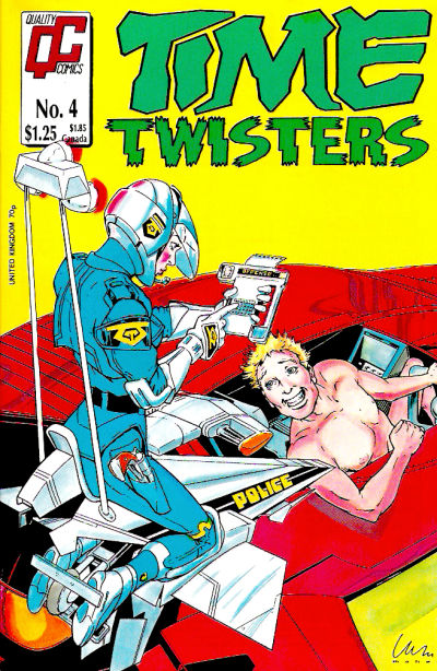 Time Twisters 1987 #4 - back issue - $4.00