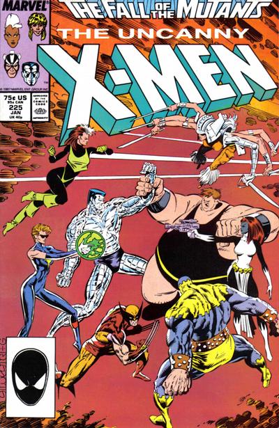 The Uncanny X-Men 1981 #225 Direct ed. - back issue - $4.00