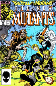 The New Mutants 1983 #59 Direct ed. - back issue - $4.00