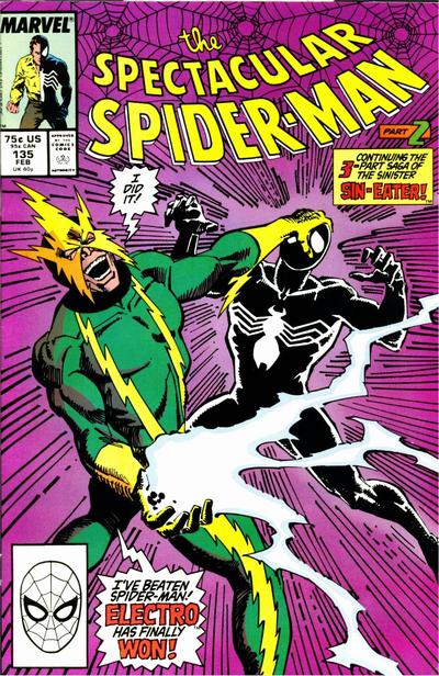 The Spectacular Spider-Man 1976 #135 Direct ed. - back issue - $4.00