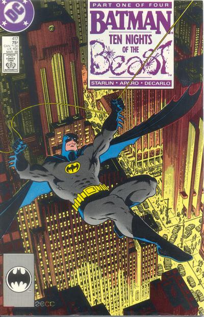 Batman #417 Direct ed. - back issue - $10.00