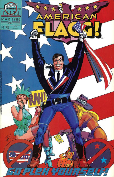 American Flagg! #50 - back issue - $6.00