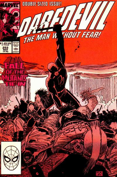 Daredevil #252 Direct ed. - back issue - $7.00