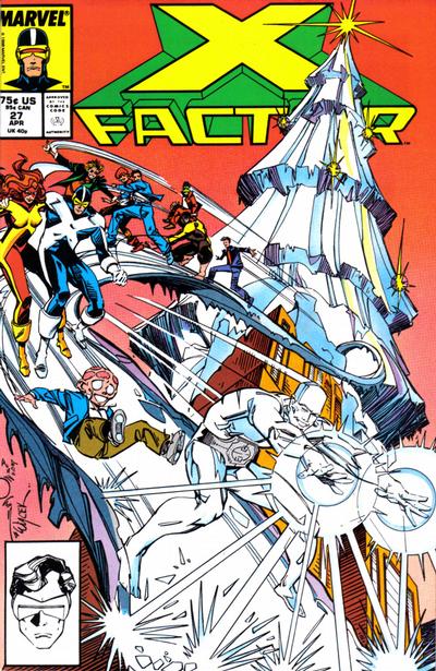 X-Factor 1986 #27 Direct ed. - back issue - $3.00