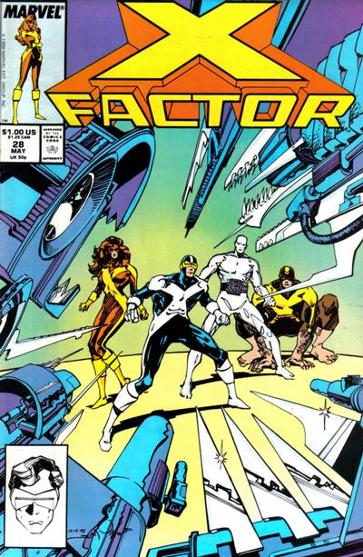 X-Factor 1986 #28 Direct ed. - back issue - $3.00