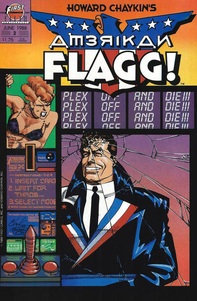 Howard Chaykin's American Flagg #2 - back issue - $4.00