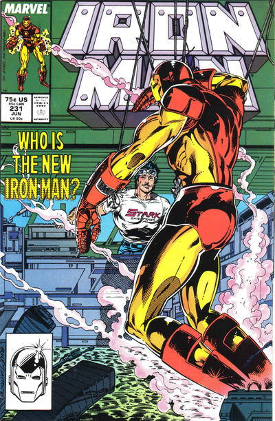 Iron Man #231 Direct ed. - back issue - $3.00