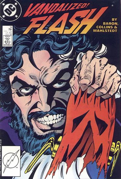 Flash 1987 #14 Direct ed. - back issue - $5.00