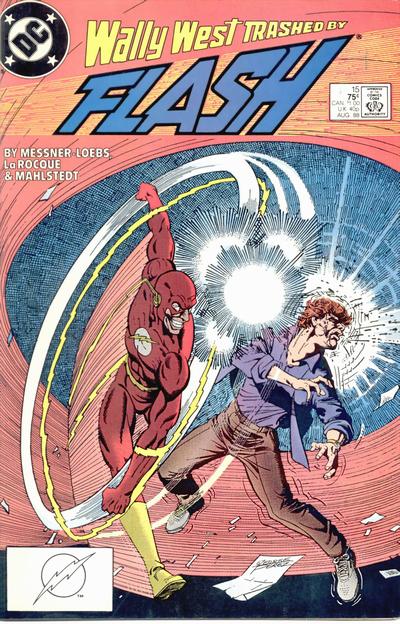 Flash 1987 #15 Direct ed. - back issue - $5.00
