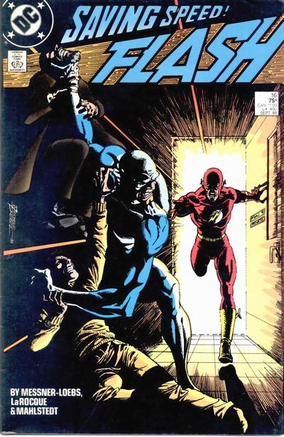 Flash 1987 #16 Direct ed. - back issue - $5.00