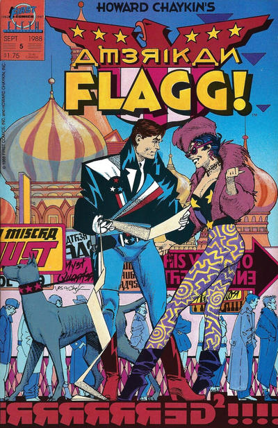 Howard Chaykin's American Flagg #5 - back issue - $4.00