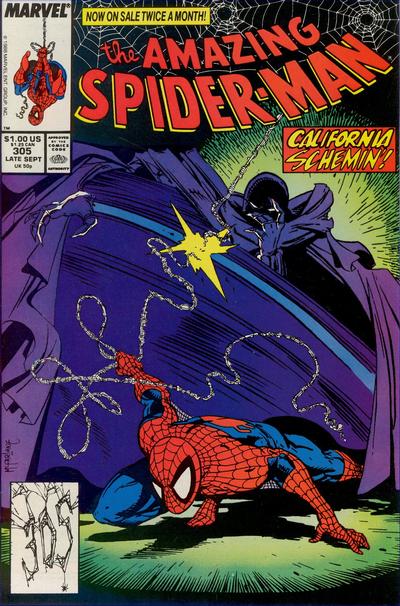 The Amazing Spider-Man #305 Direct ed. - 9.4 - $10.00