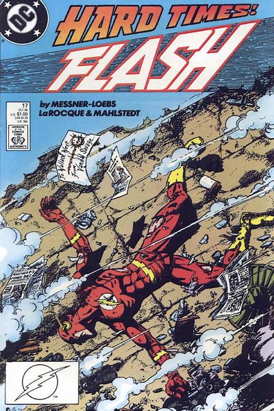 Flash 1987 #17 Direct ed. - back issue - $5.00