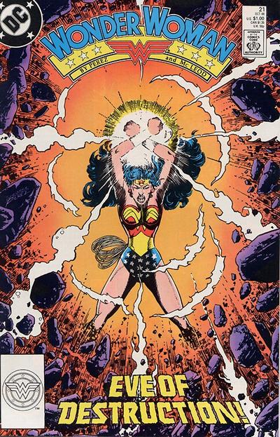 Wonder Woman #21 Direct ed. - back issue - $5.00