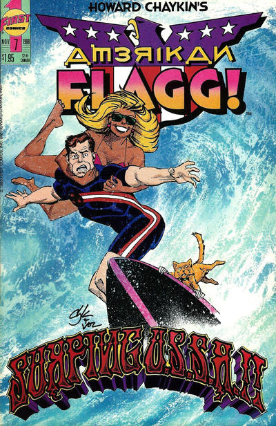 Howard Chaykin's American Flagg #7 - back issue - $4.00