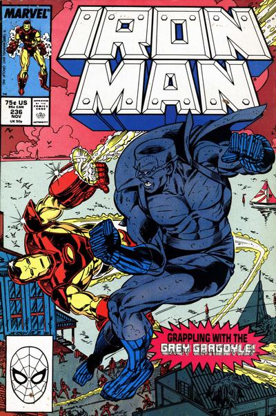 Iron Man #236 Direct ed. - back issue - $3.00