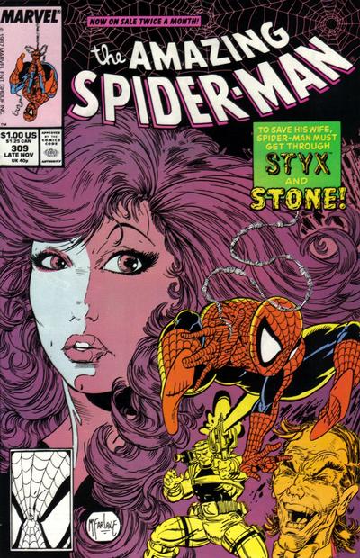 The Amazing Spider-Man #309 Direct ed. - back issue - $9.00