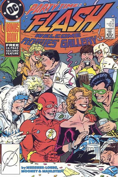 Flash 1987 #19 Direct ed. - back issue - $4.00