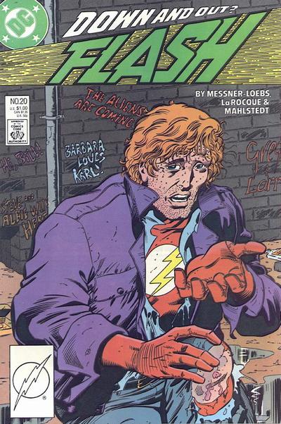 Flash 1987 #20 Direct ed. - back issue - $4.00
