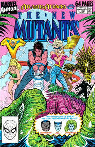 The New Mutants Annual #5 Direct ed. - back issue - $3.00