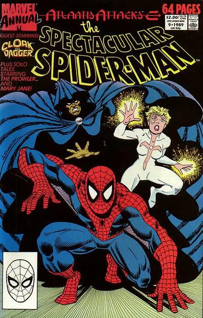 The Spectacular Spider-Man Annual #9 Direct ed. - back issue - $4.00