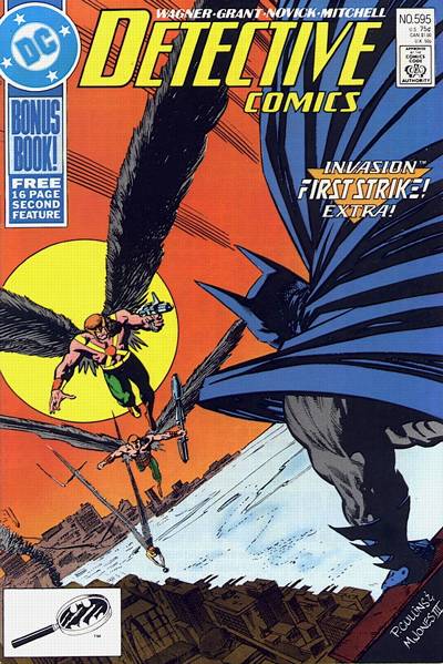 Detective Comics 1937 #595 Direct ed. - back issue - $4.00