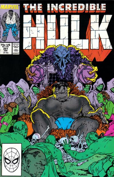 The Incredible Hulk 1968 #351 Direct ed. - back issue - $4.00