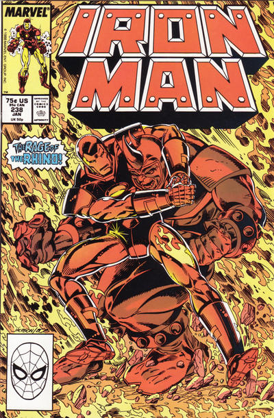 Iron Man 1968 #238 Direct ed. - back issue - $4.00