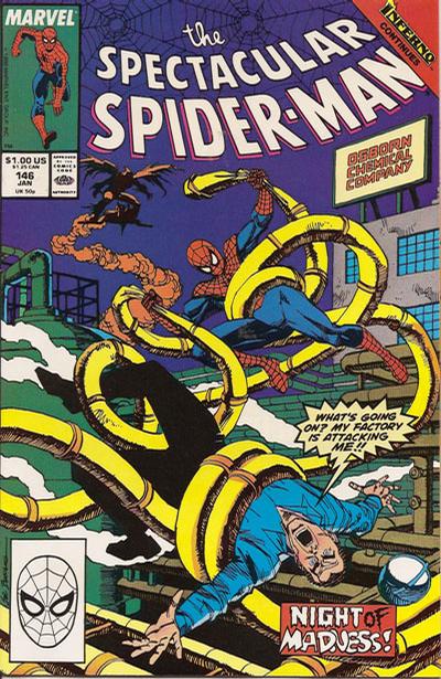 The Spectacular Spider-Man 1976 #146 Direct ed. - back issue - $4.00