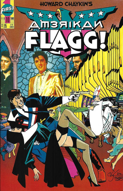 Howard Chaykin's American Flagg #10 - back issue - $4.00