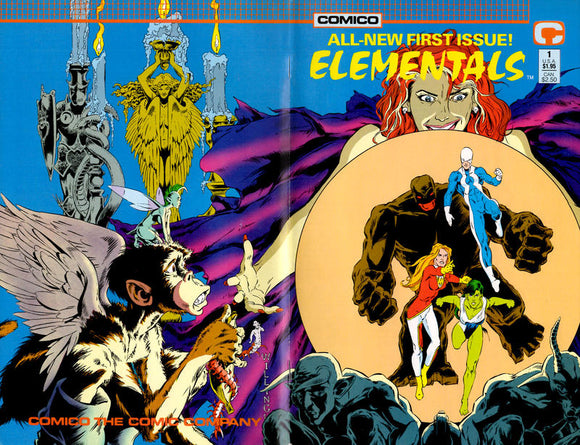 Elementals 1989 #1 - back issue - $4.00
