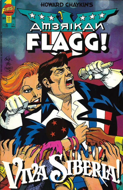 Howard Chaykin's American Flagg #11 - back issue - $4.00