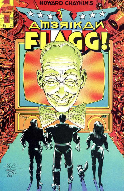Howard Chaykin's American Flagg #12 - back issue - $4.00