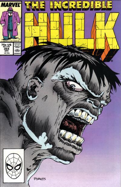 The Incredible Hulk 1968 #354 Direct ed. - back issue - $4.00