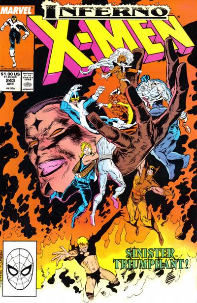 The Uncanny X-Men 1981 #243 Direct ed. - back issue - $4.00