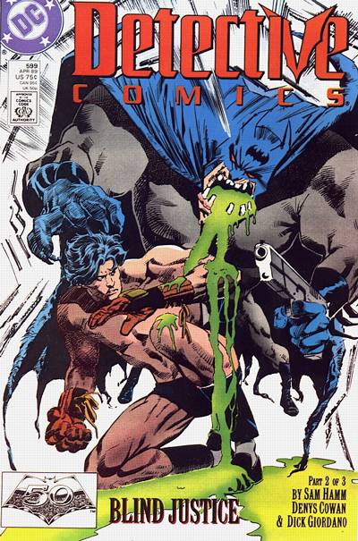 Detective Comics 1937 #599 Direct ed. - back issue - $4.00