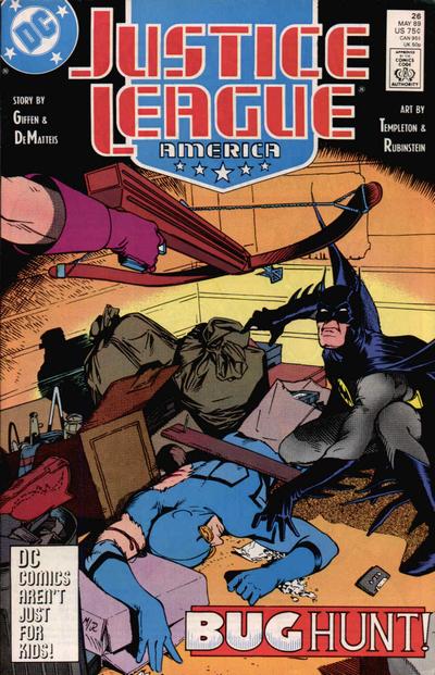 Justice League America #26 Direct ed. - back issue - $3.00