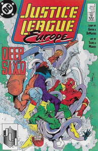 Justice League Europe #2 Direct ed. - back issue - $4.00