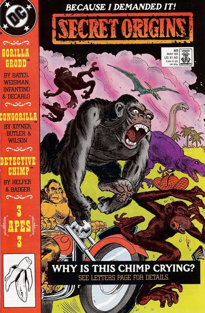 Secret Origins #40 Direct ed. - back issue - $3.00