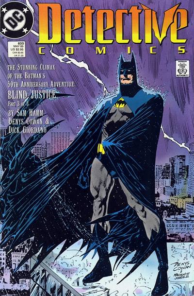 Detective Comics #600 Direct ed. - back issue - $5.00