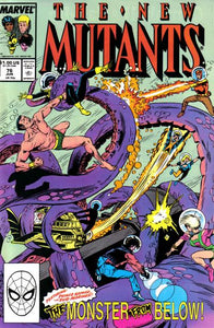 The New Mutants #76 Direct ed. - back issue - $4.00