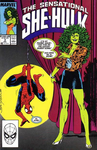 The Sensational She-Hulk 1989 #3 - back issue - $5.00